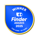 2025 Finder Award winner badge for Car Loan - EV Cars