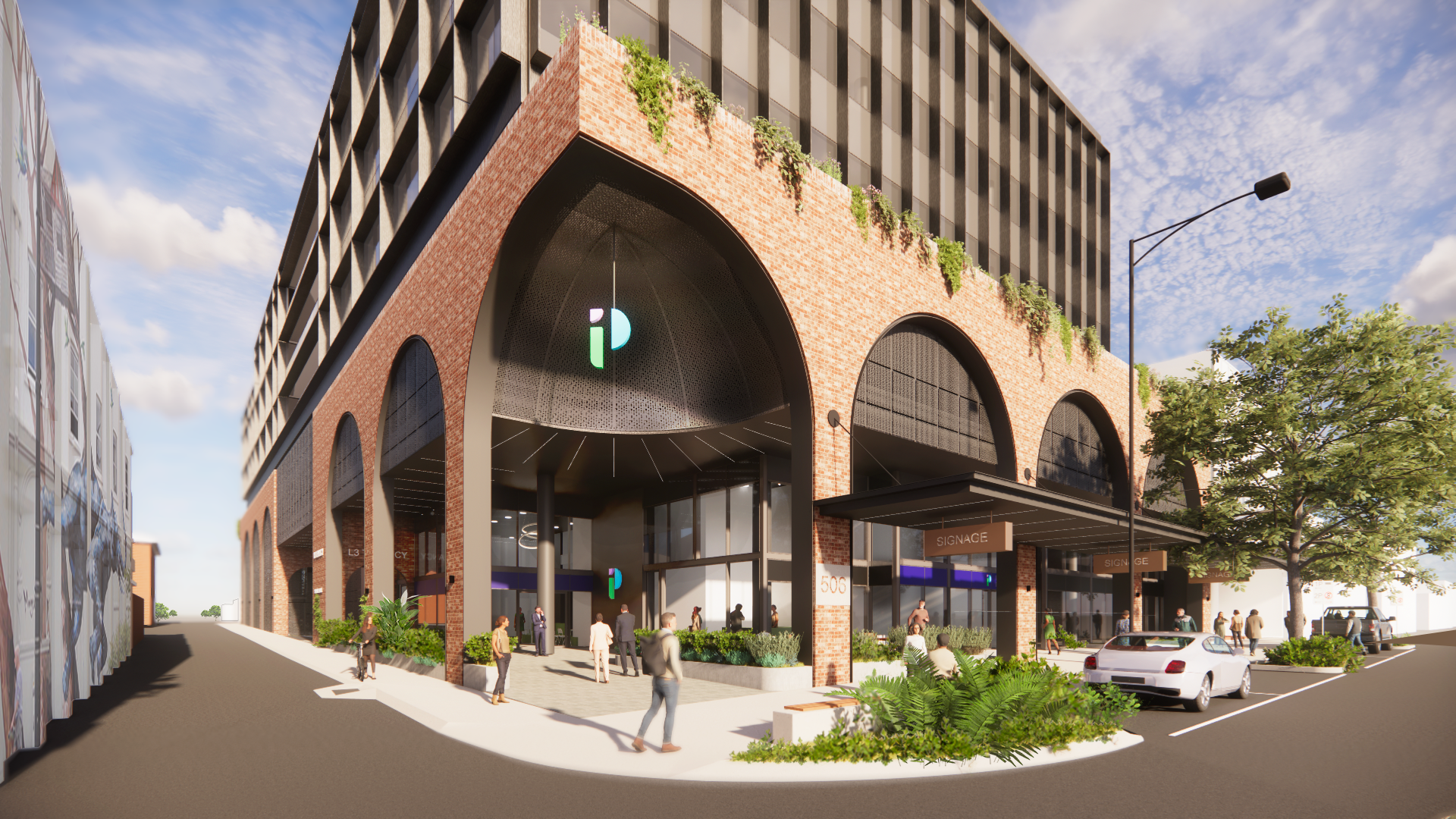 Artist impression of People First Bank Toowoomba head office